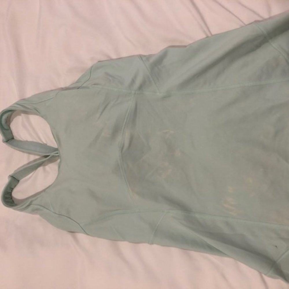 Sea Green Lululemon Workout Tank